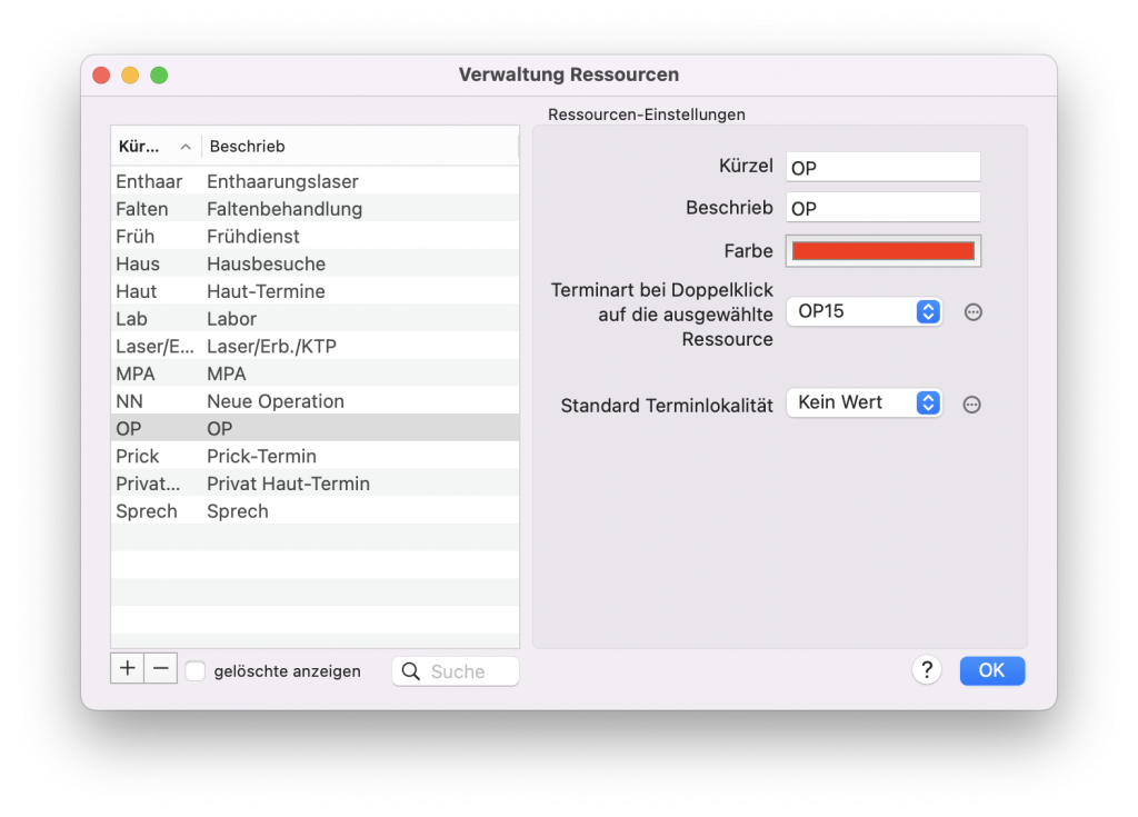 tomedo handbuch agenda ressourcen verwaltung schweiz