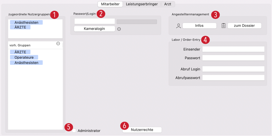 tomedo handbuch arbeitsplatzeinstellungen nutzerverwaltung mitarbeiter schweiz