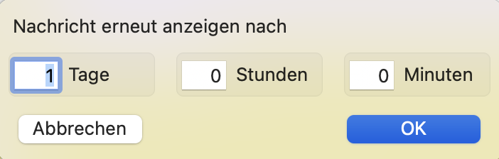 tomedo handbuch schweiz kommunikation praxis nachrichten erinnerungen empfangen erneut anzeigen nach