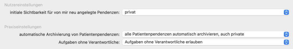 tomedo handbuch schweiz pendenzenverwaltung einstellungen arbeitsablaeufe