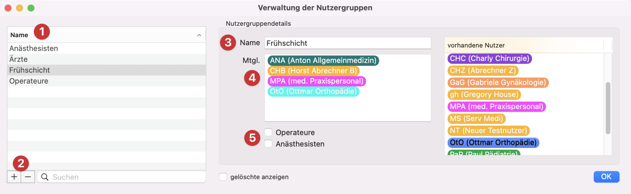 tomedo handbuch schweiz praxisverwaltung nutzerverwaltung nutergruppen verwaltung