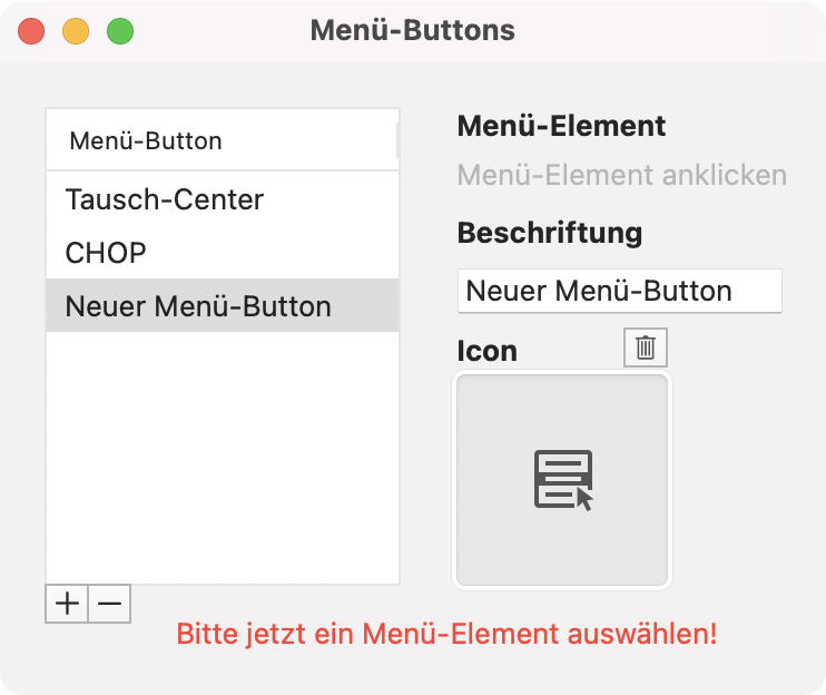 tomedo handbuch schweiz tagesliste konfigurierbare symbolleiste menue buttons anlegen