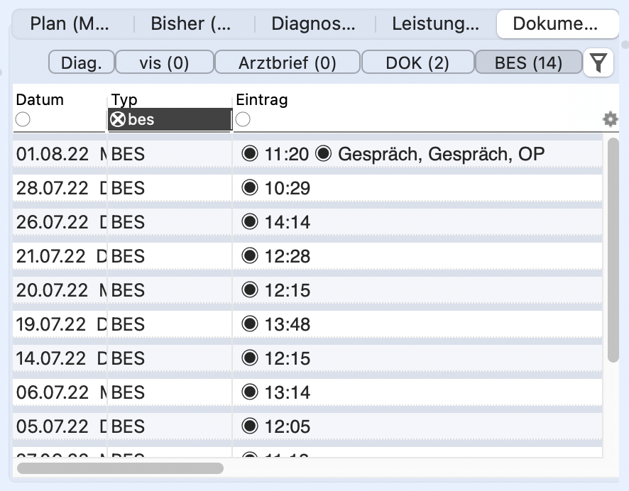 tomedo handbuch dossier medizinische dokumentation dokumentation schweiz