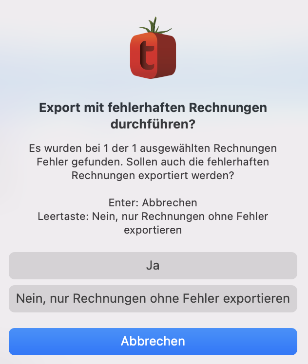 tomedo handbuch rechnung abrechnung fehler xml export schweiz