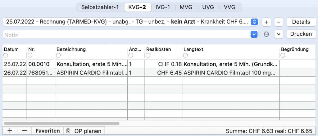 tomedo handbuch rechnung medikamente hinzufuegen rechnung schweiz