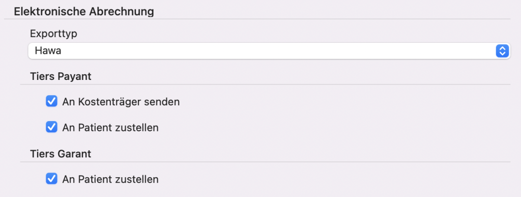 tomedo handbuch rechnungstypen elektronische abrechnung hawa schweiz