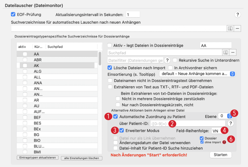 tomedo handbuch schweiz automatischer datei import automatische zuordnung patient