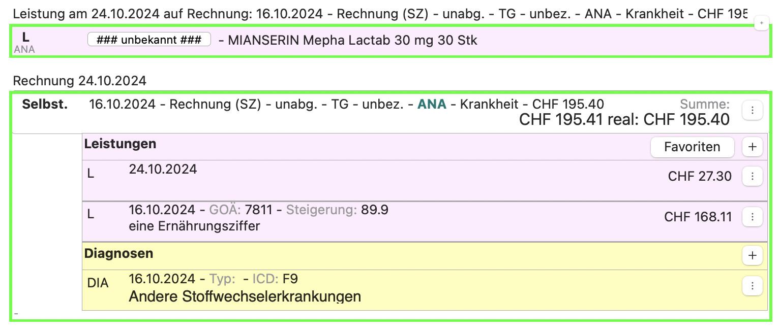 tomedo handbuch schweiz dossier kompaktdossier medizinische dokumentation eintrag zusammenhaengend