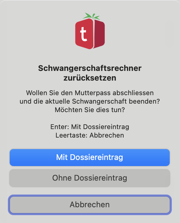 tomedo handbuch schweiz elektronische dokumentation elektronischer mutterpass abschluss