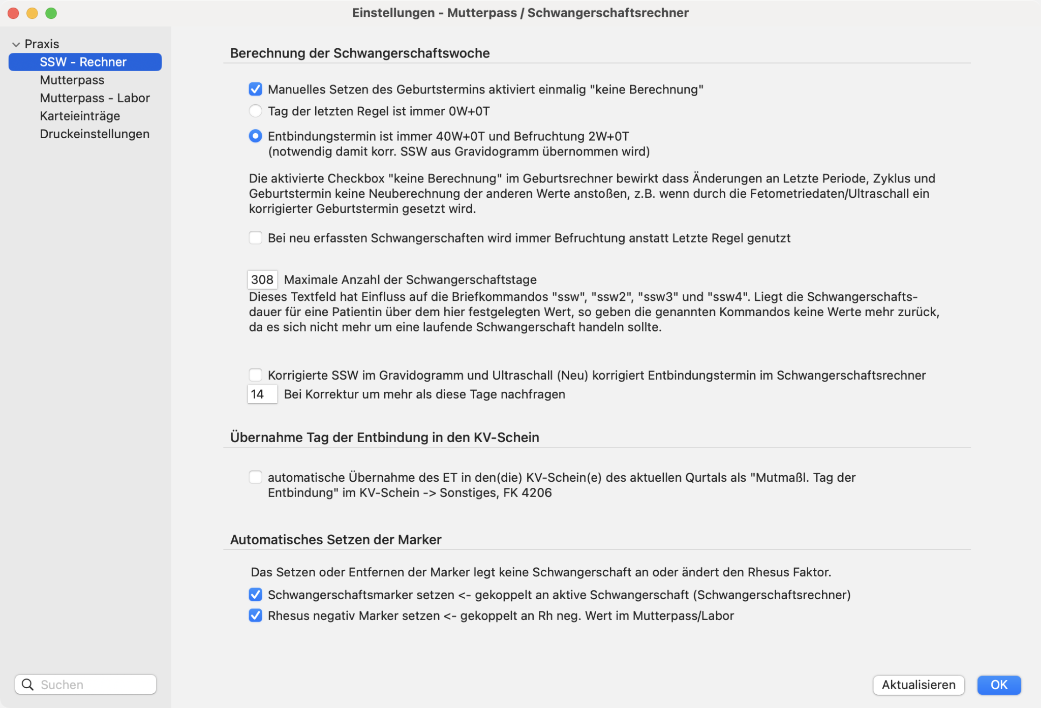 tomedo handbuch schweiz elektronische dokumentation elektronischer mutterpass ssw rechner