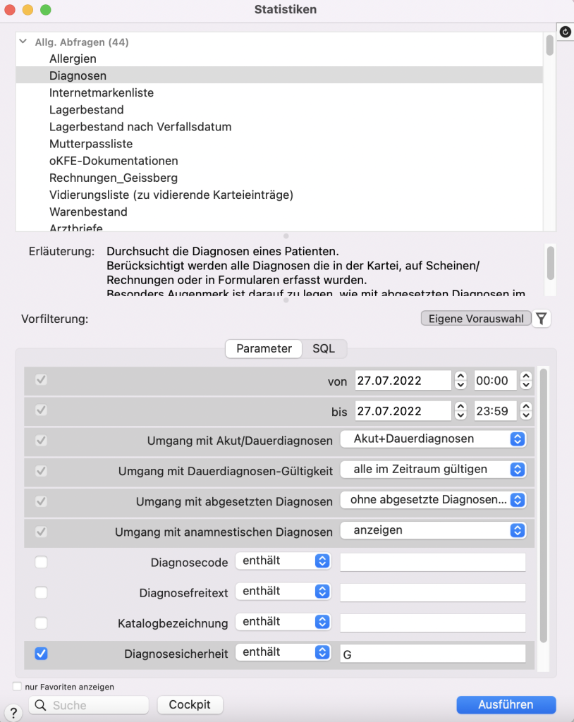 tomedo handbuch statistiken uebersicht statistik schweiz