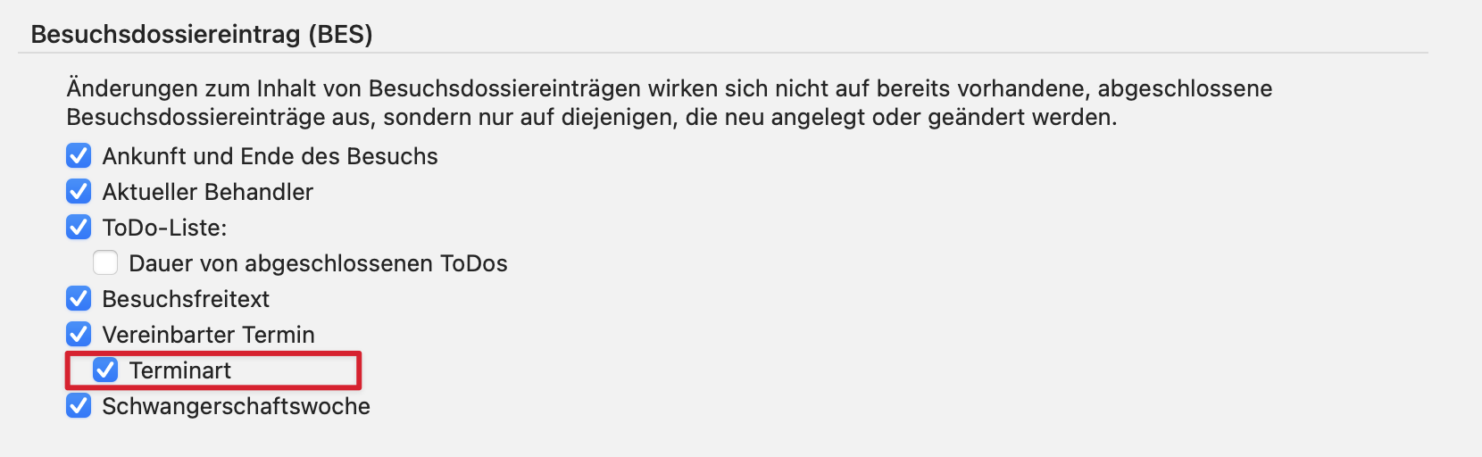chgangelog schweiz v155 Besuchseintrag 1