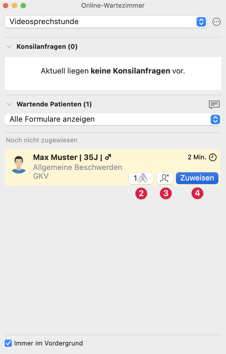 tomedo handbuch schweiz videosprechstunde online wartezimmer 300x246 1