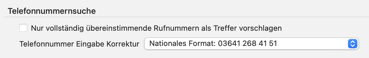 tomedo changelog 161 telefonnummernsuche
